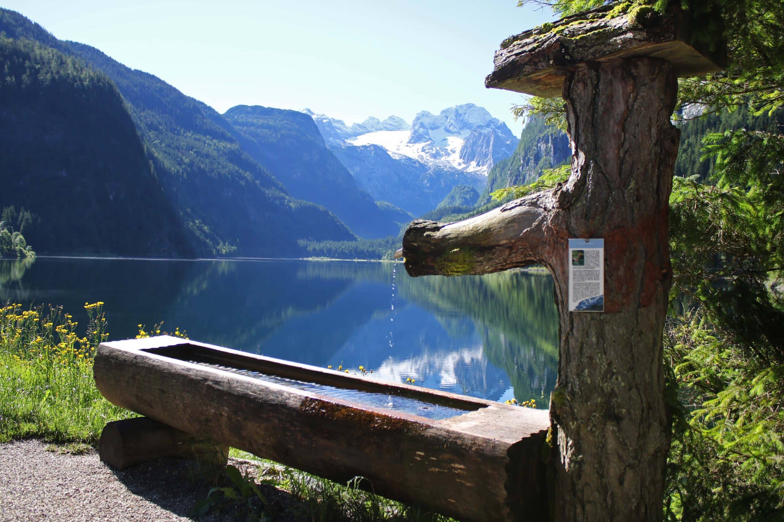 The beautiful Lake Gosau