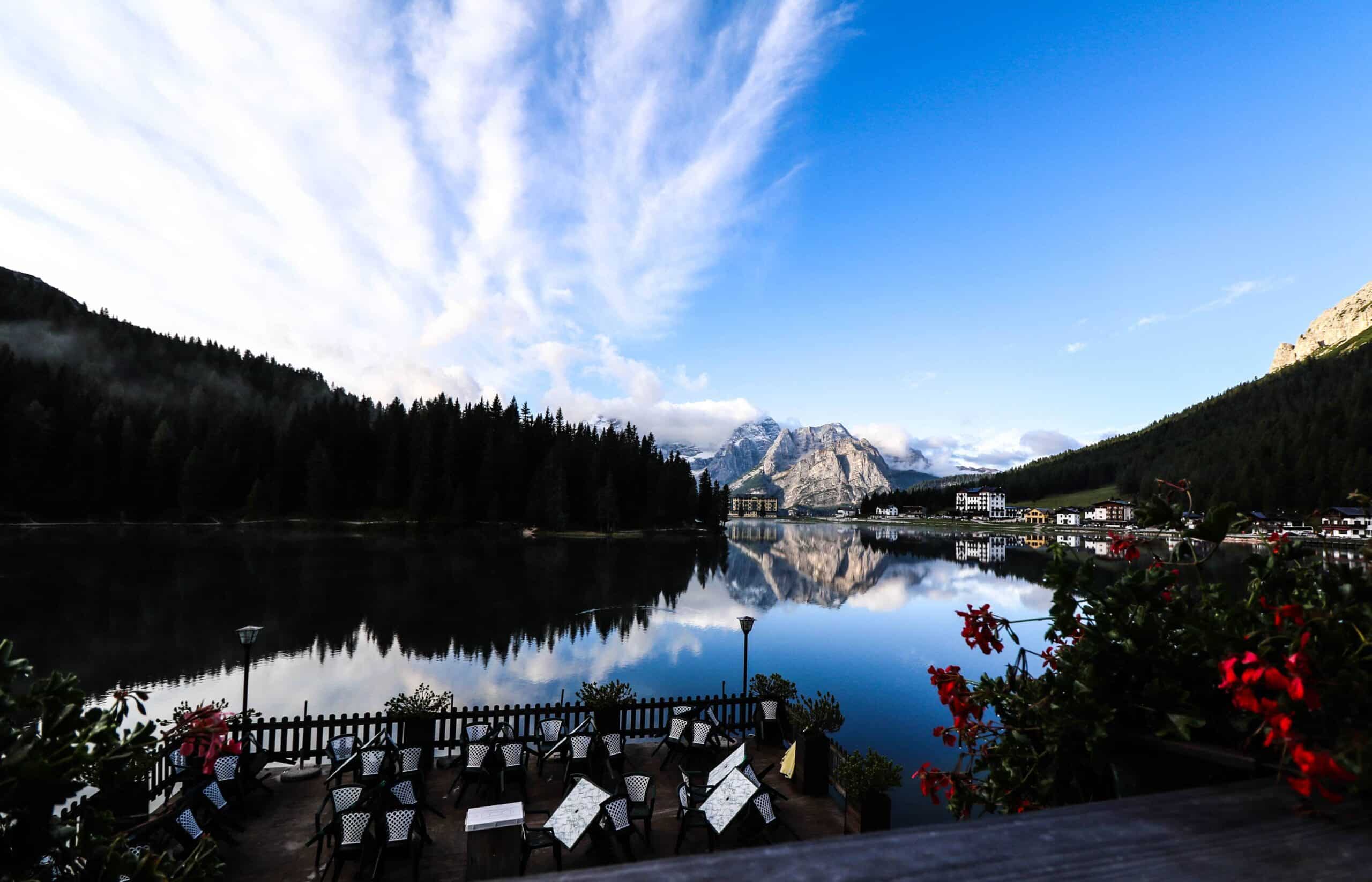 Stunning reflections at Lago di Misurina