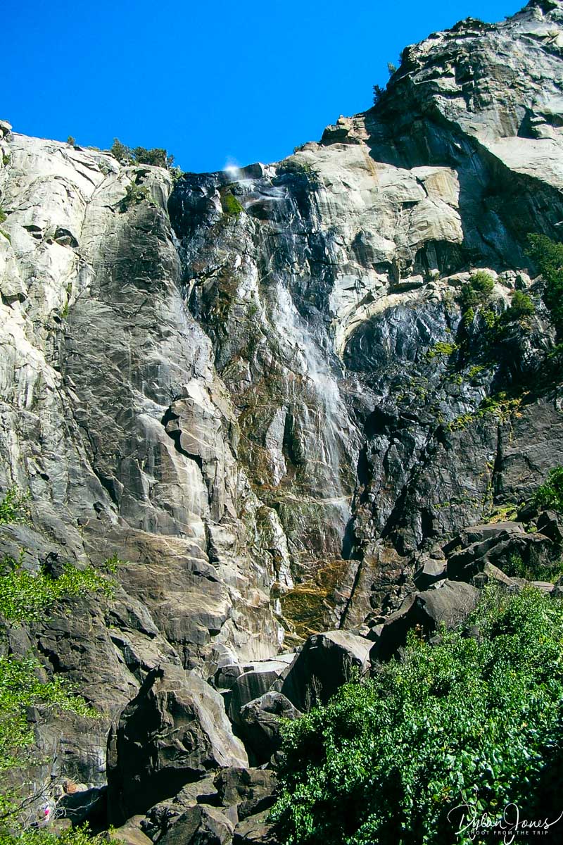 Bridalveil Fall in late summer