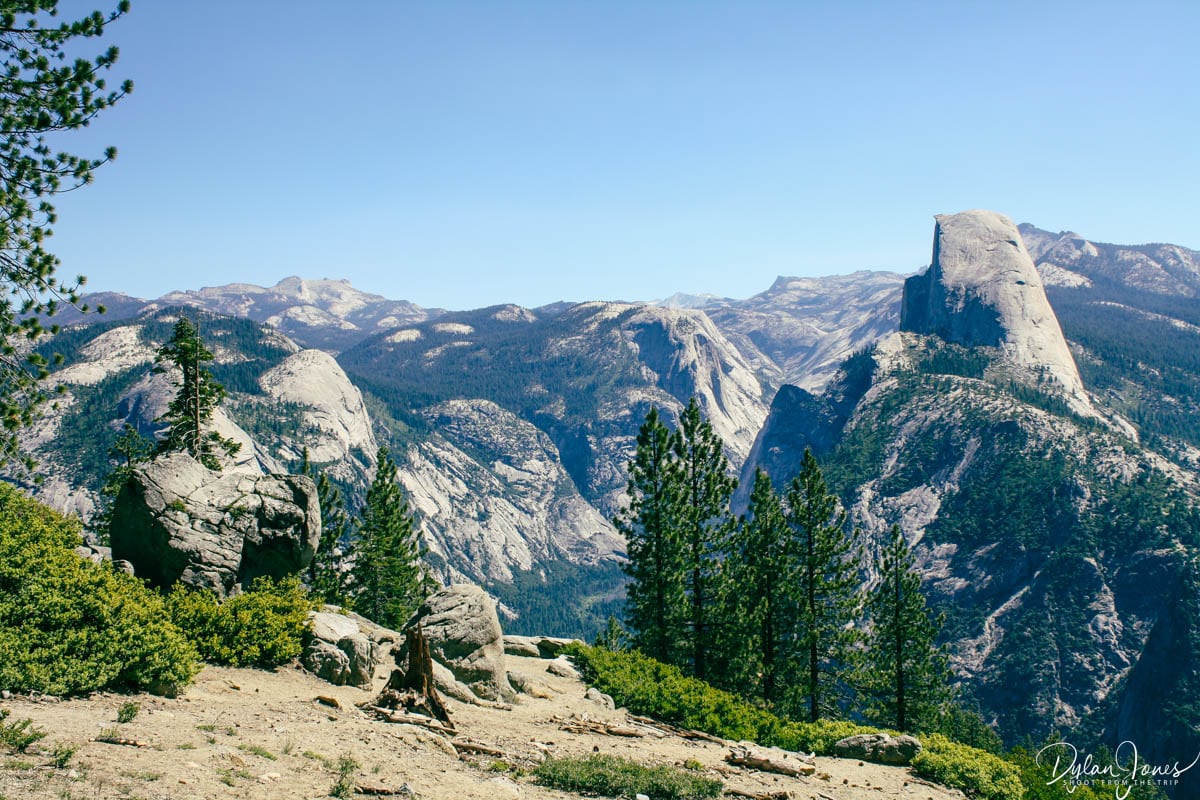 Breath taking views form Glacier Point