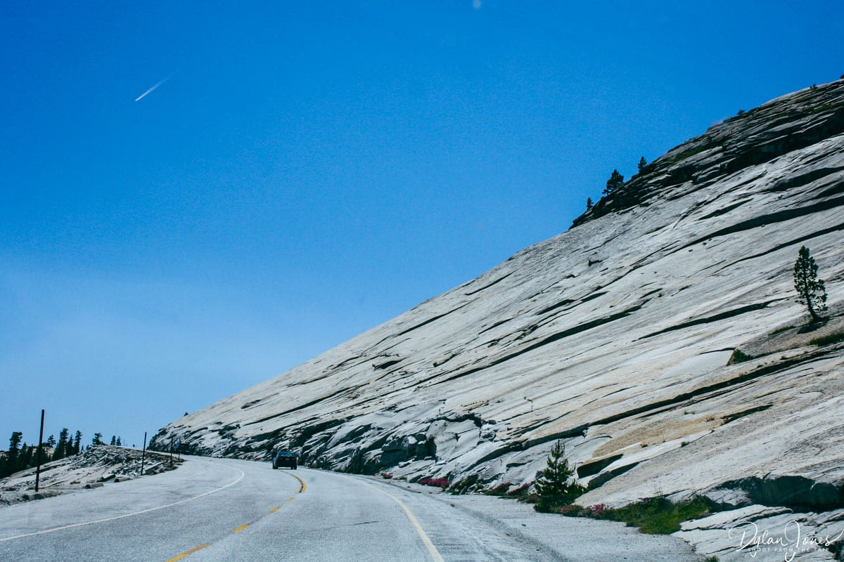 The Tioga Pass Road on a Yosemite 3 Day Itinerary