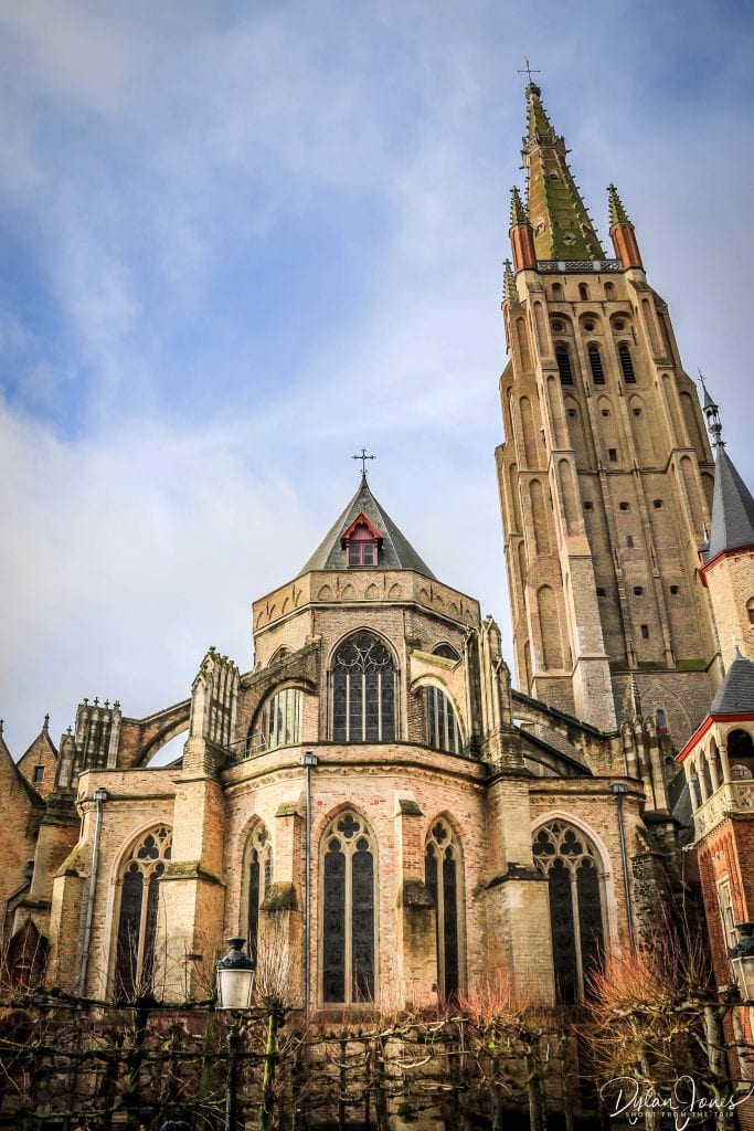 Church of Our Lady Bruges rear facade