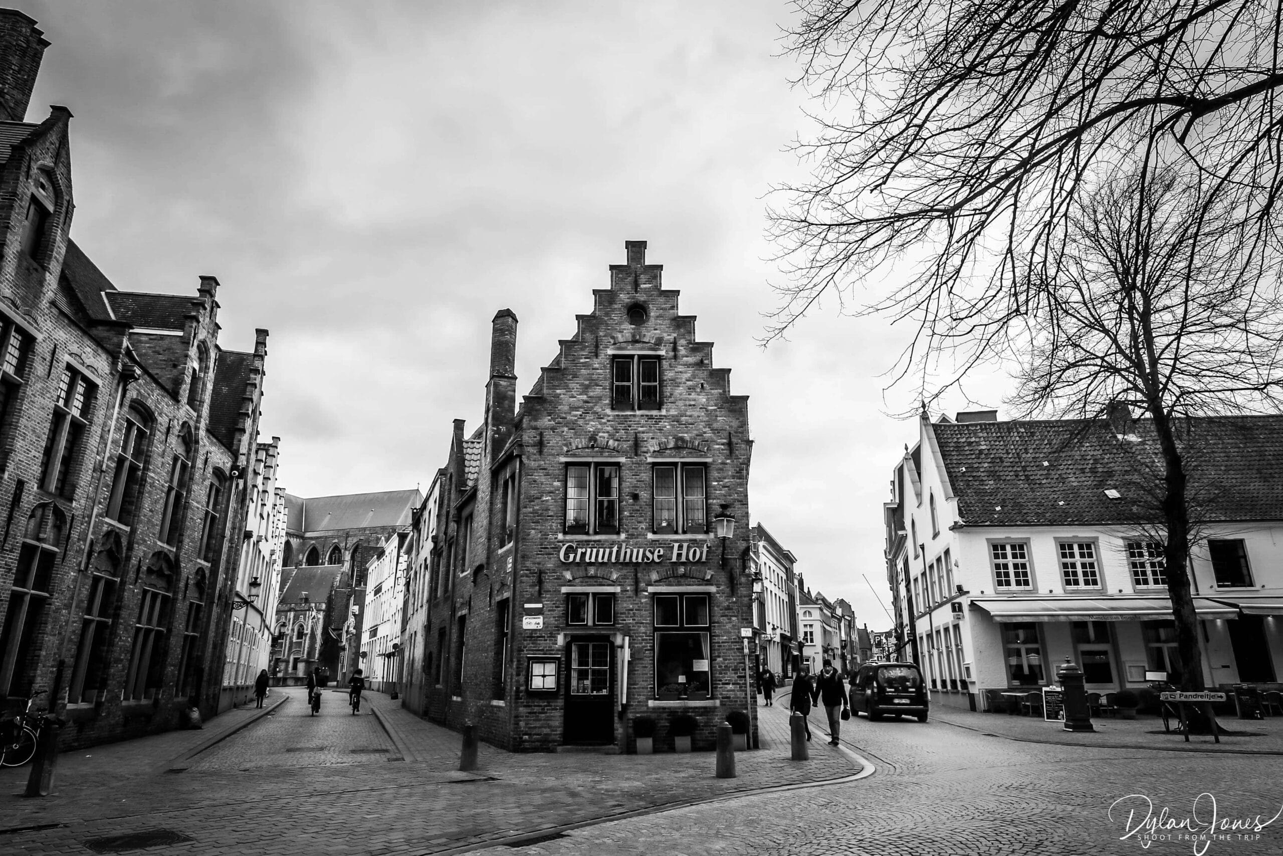 The typically Flemish Gruuthuse Hof Cafe