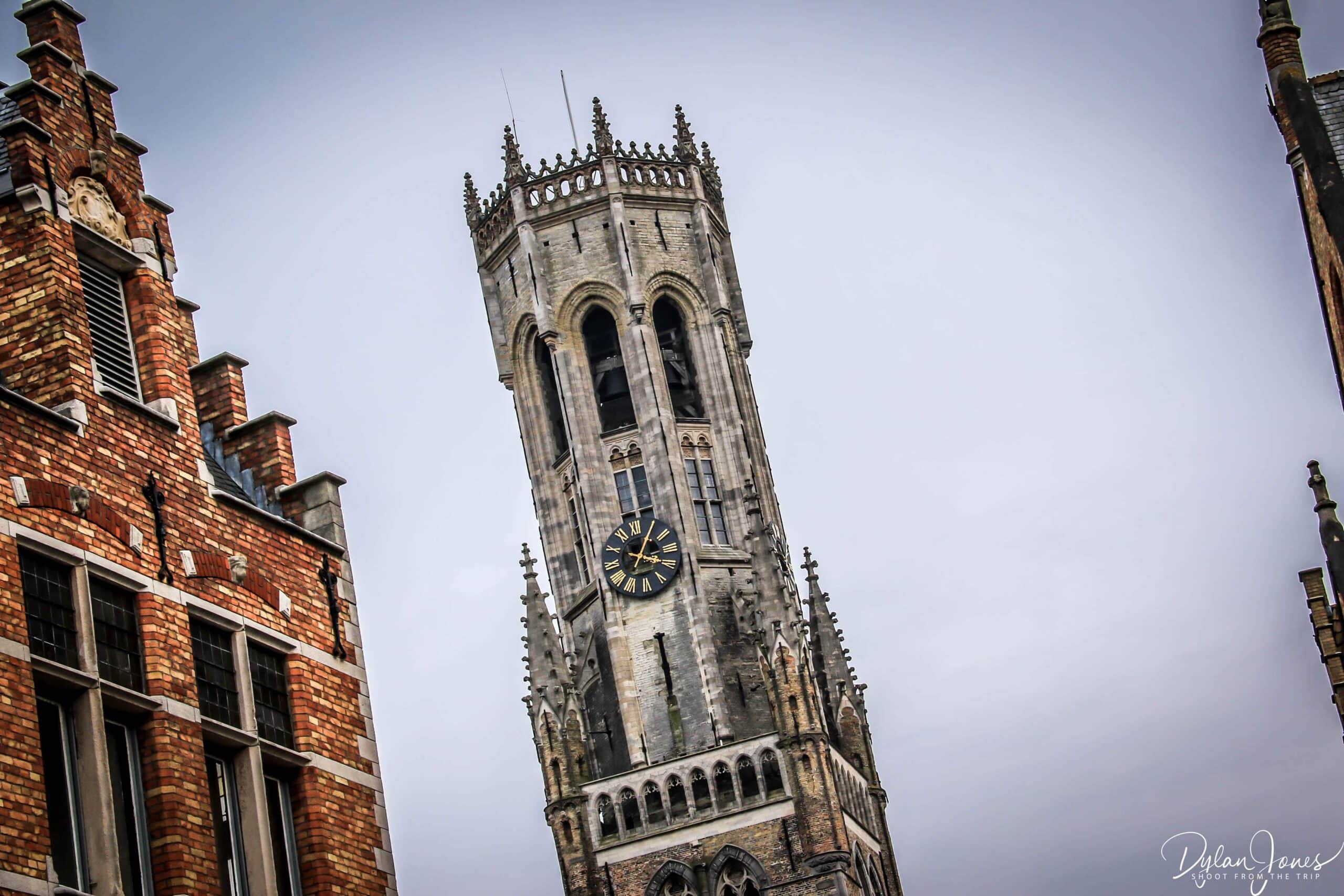 The 12th century Belfort of Bruges