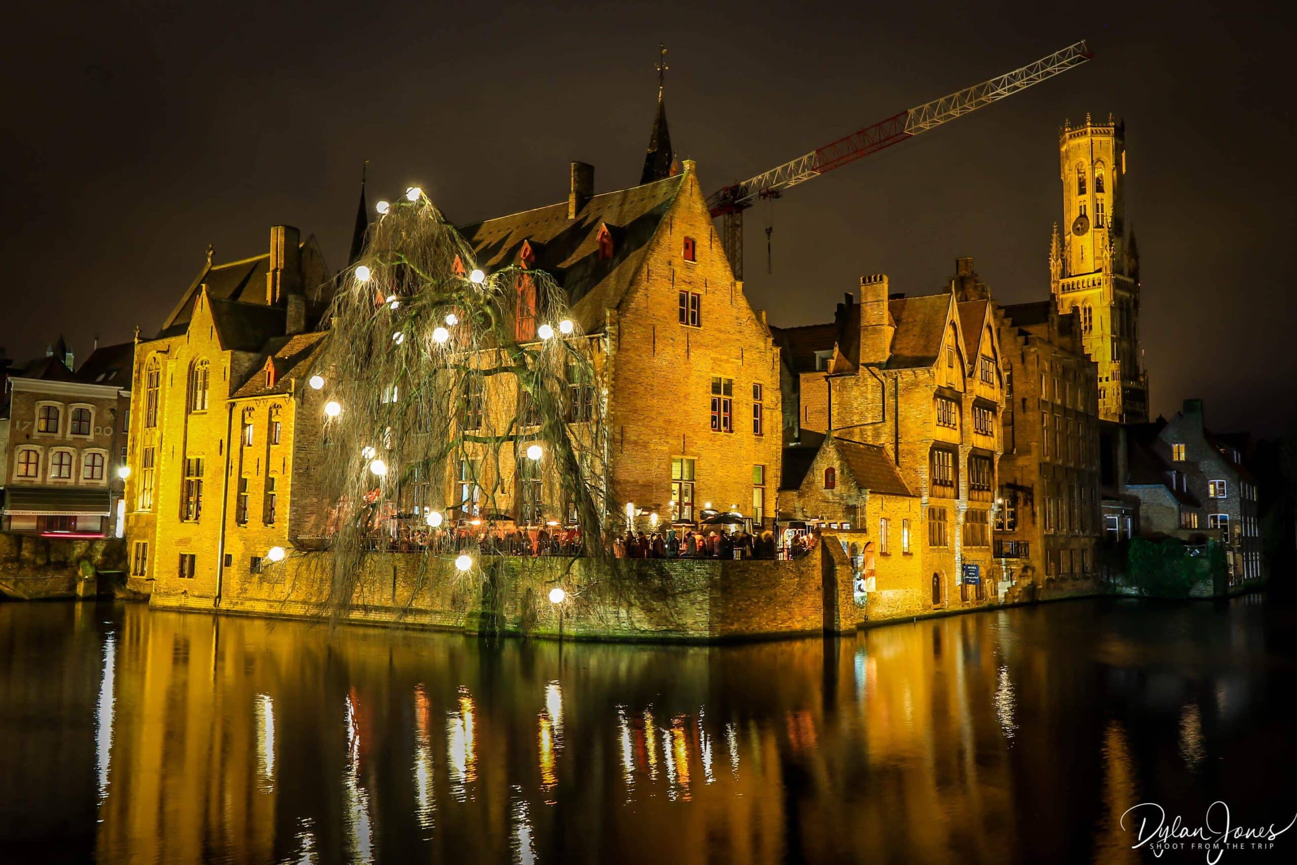 Rosenhoedkaai view at night