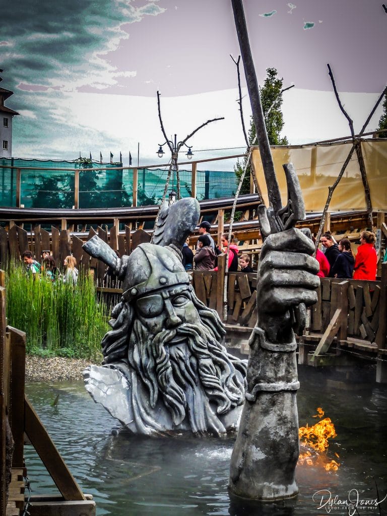 Wodan queue line scenery