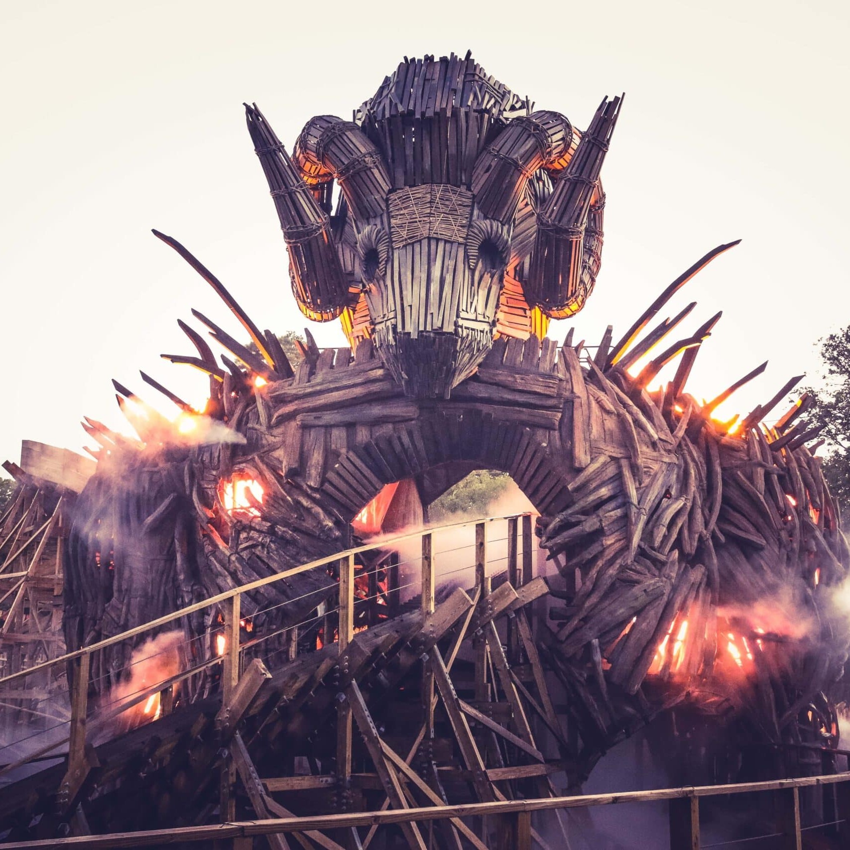 Wicker Man Rollercoaster Alton Towers