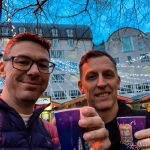 enjoying the christmas market in lille