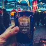 a cup of vin chaud at the christmas market in lille