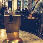 a beer at la capsule bar in vieux lille