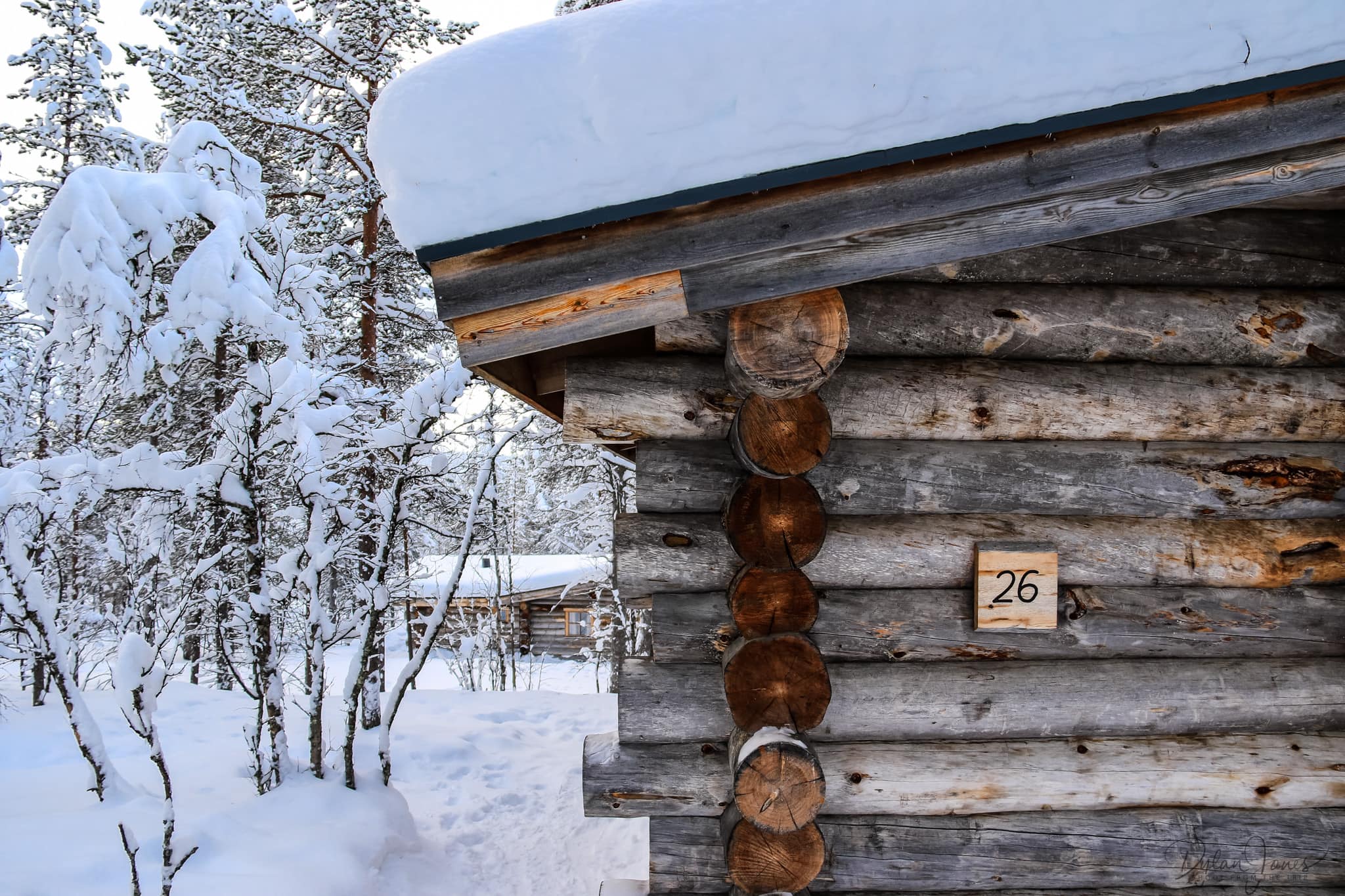 Cabin 26 exterior photo at Kakslauttanen East Village