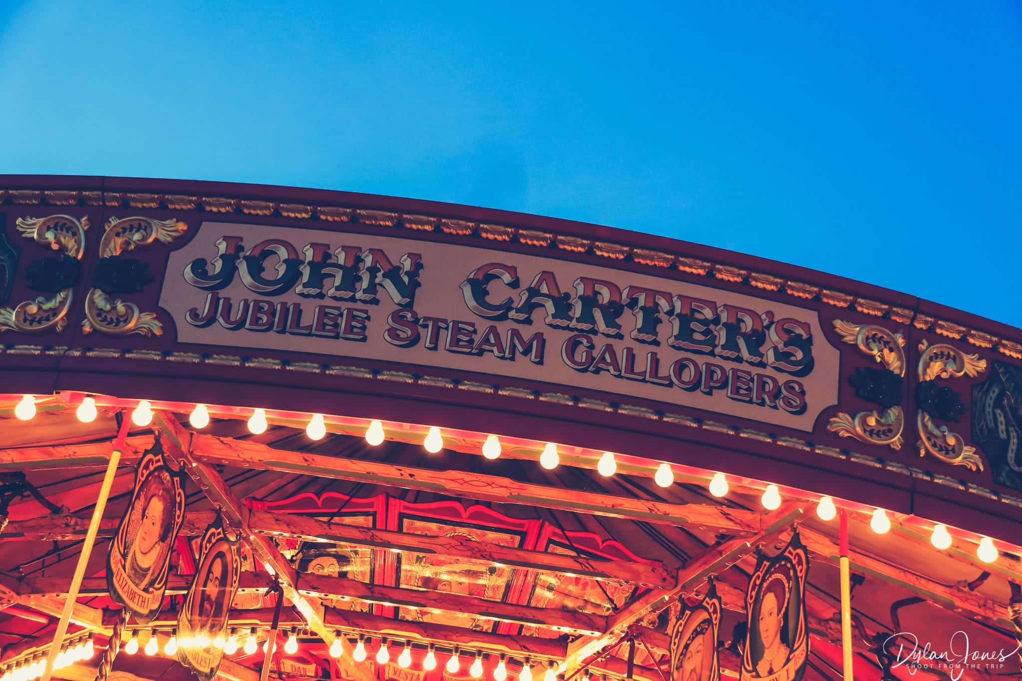 Jubilee Steam Gallopers - Carters Steam Fair's first ride