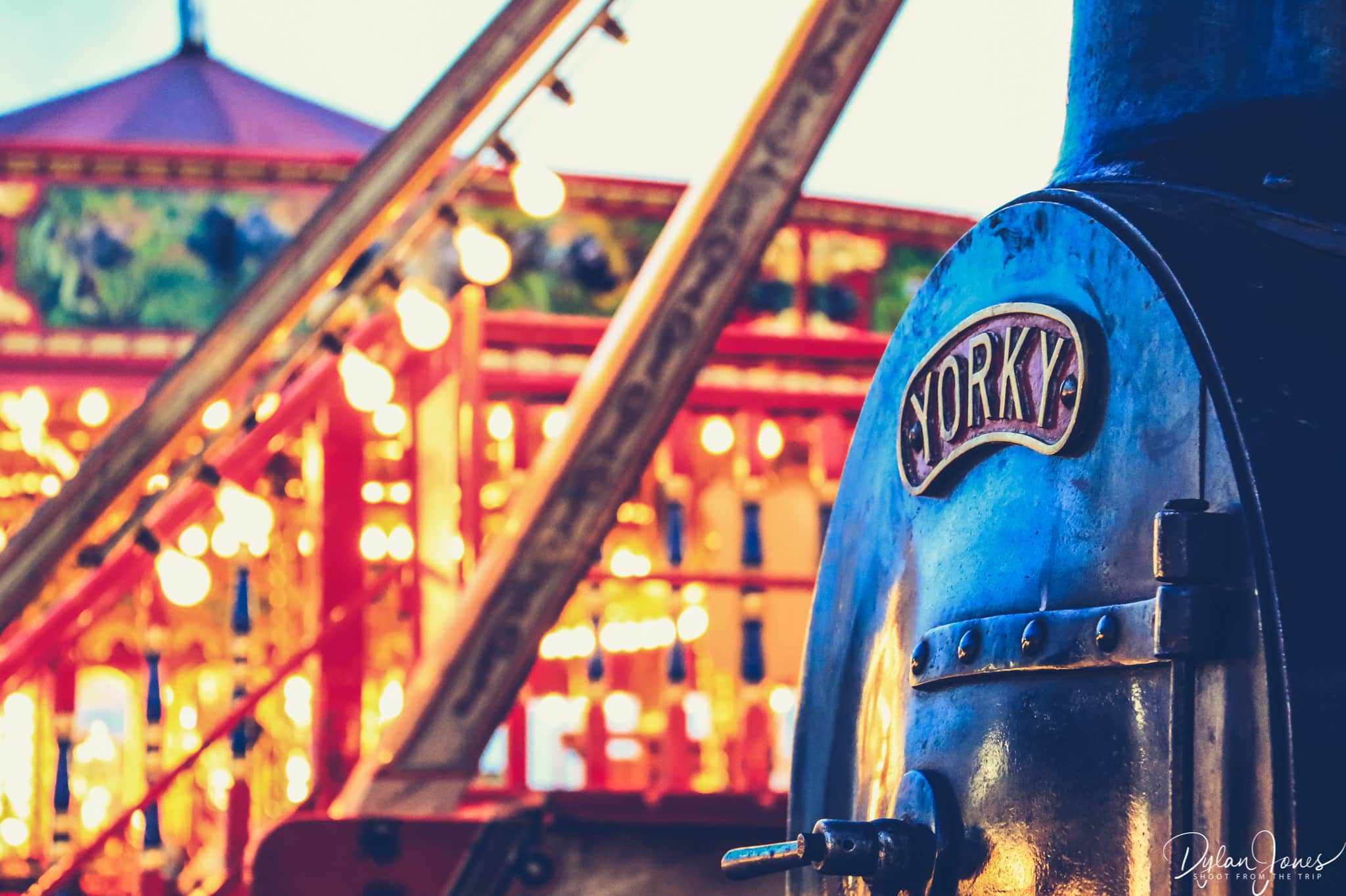 The Yorky steam engine which powers the Steam Yachts
