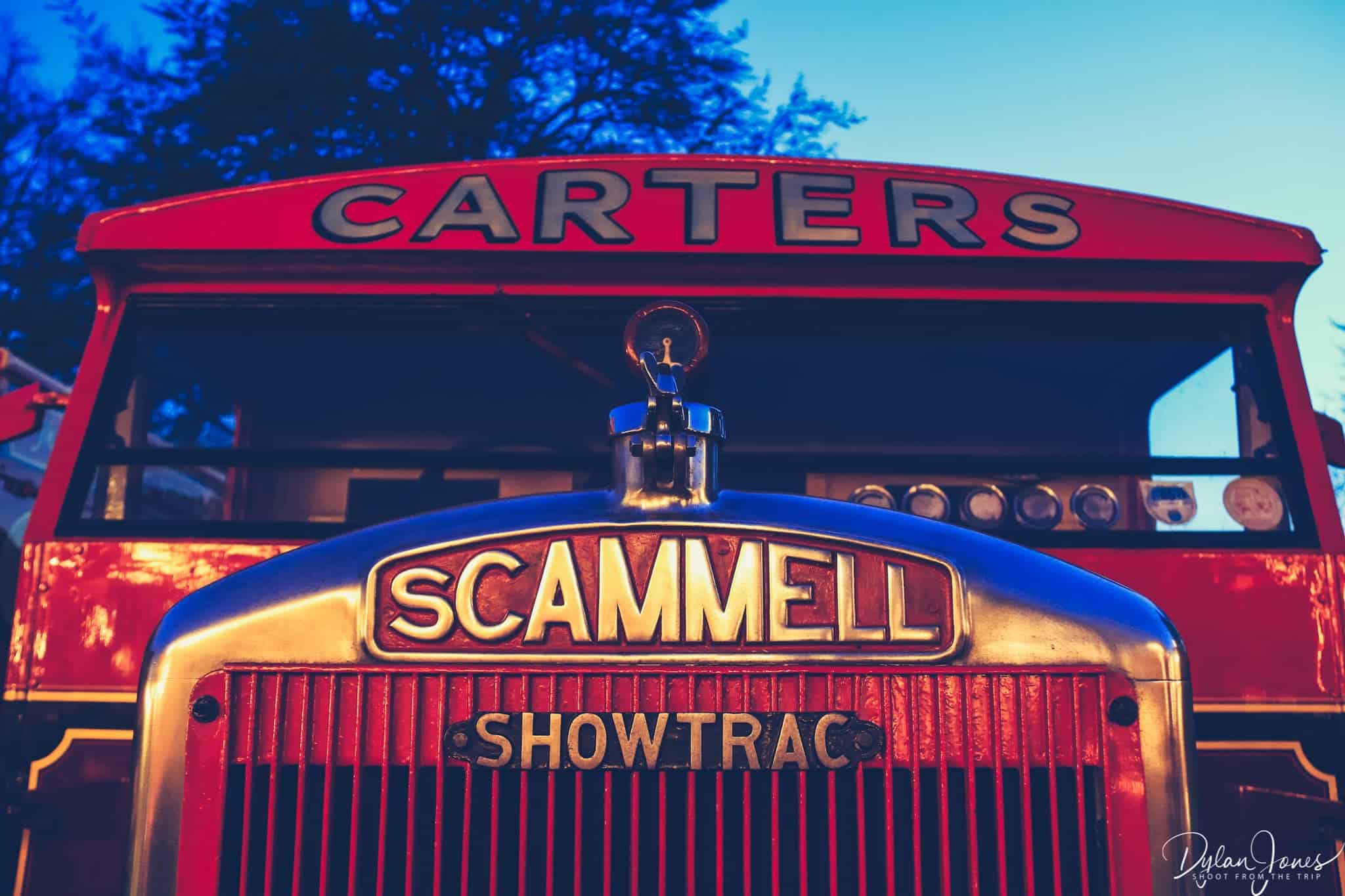 A transport vehicle at Carters Steam Fair
