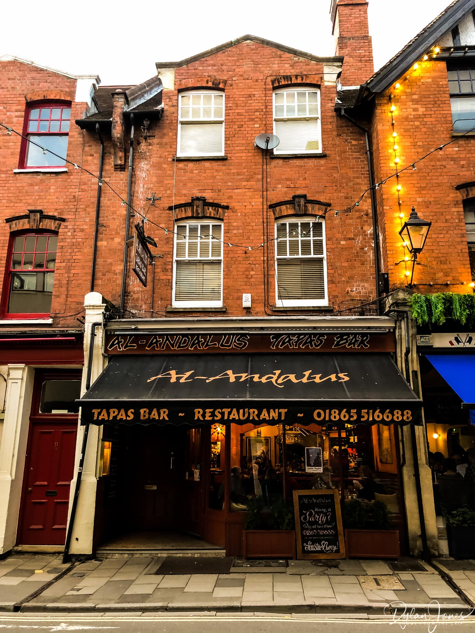 Al-Andalus Tapas Bar in Jericho, Oxford