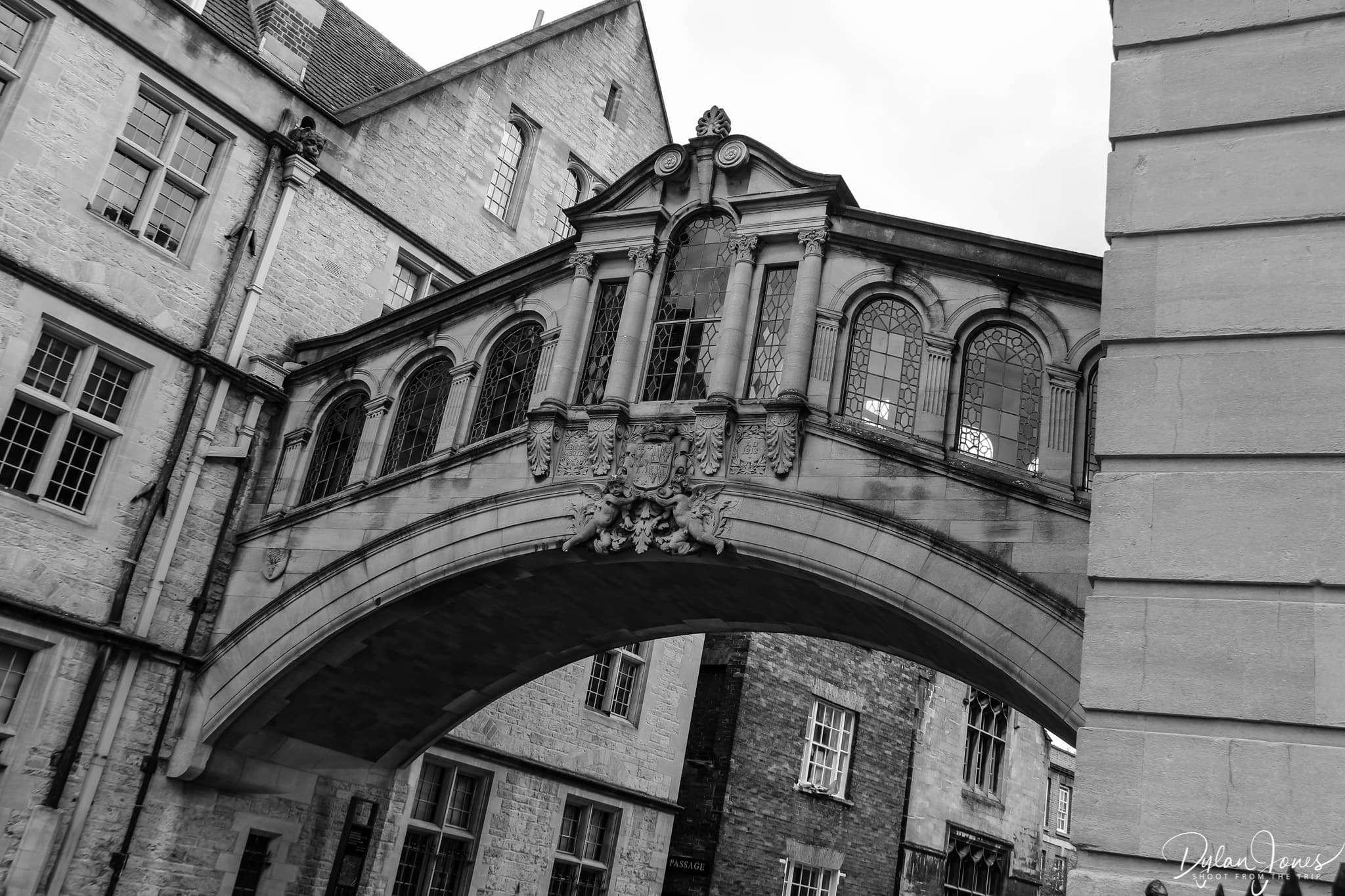 Hertford Bridge or The Bridge of Sighs close up