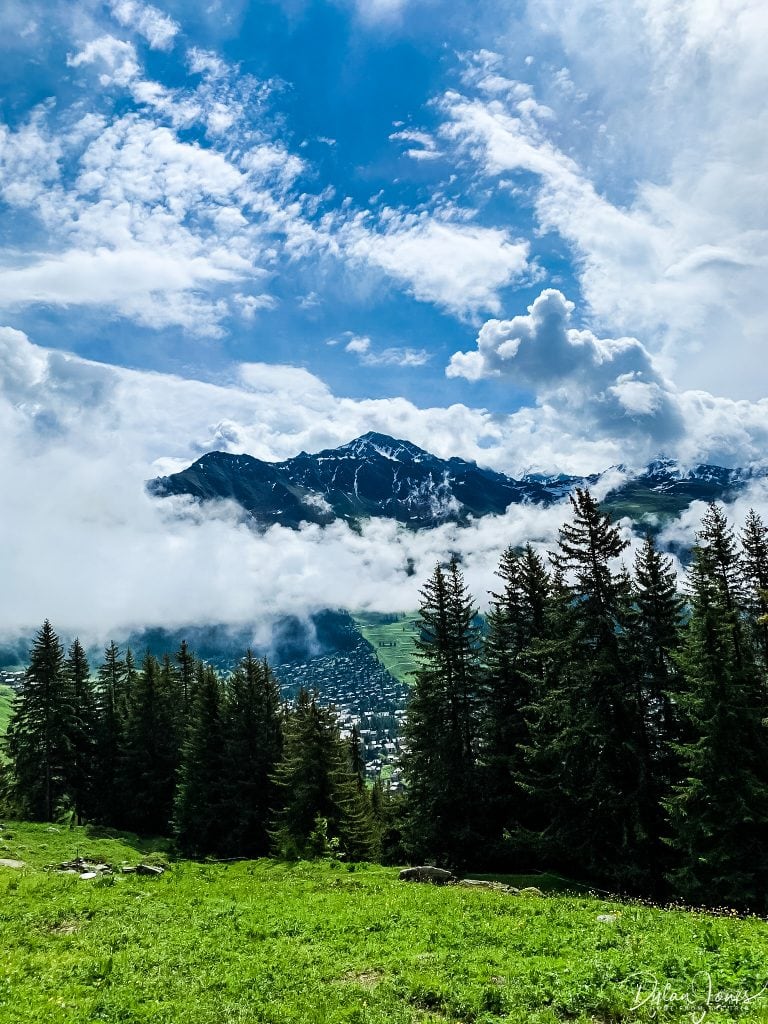 Above the clouds