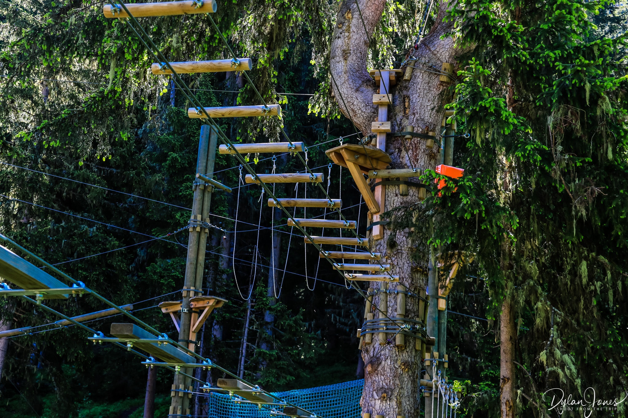 Test your nerves on a range of courses at the Aerial Walkway in Verbier