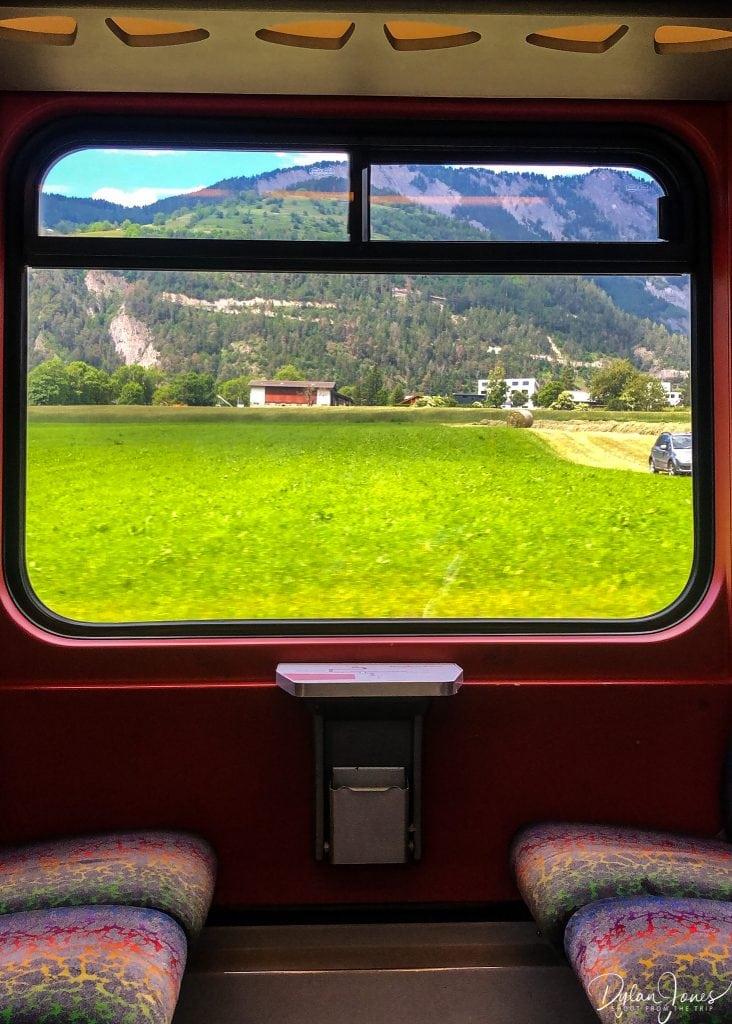 Views from the St. Bernard Express
