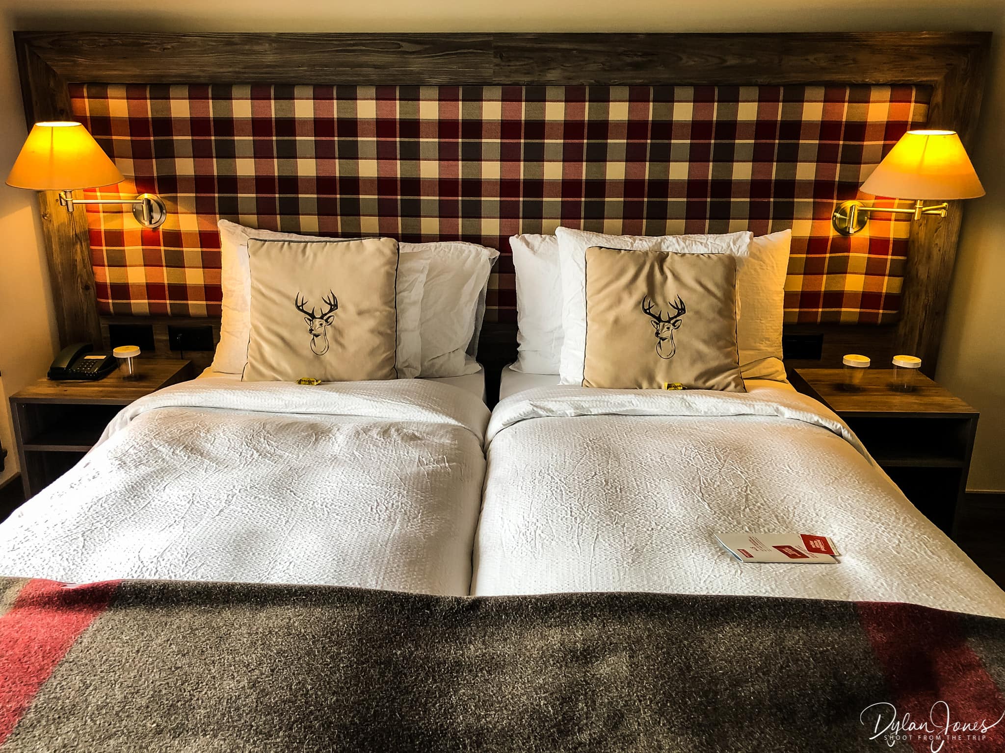 The comfortable and cosy rooms at Hotel Bristol Verbier