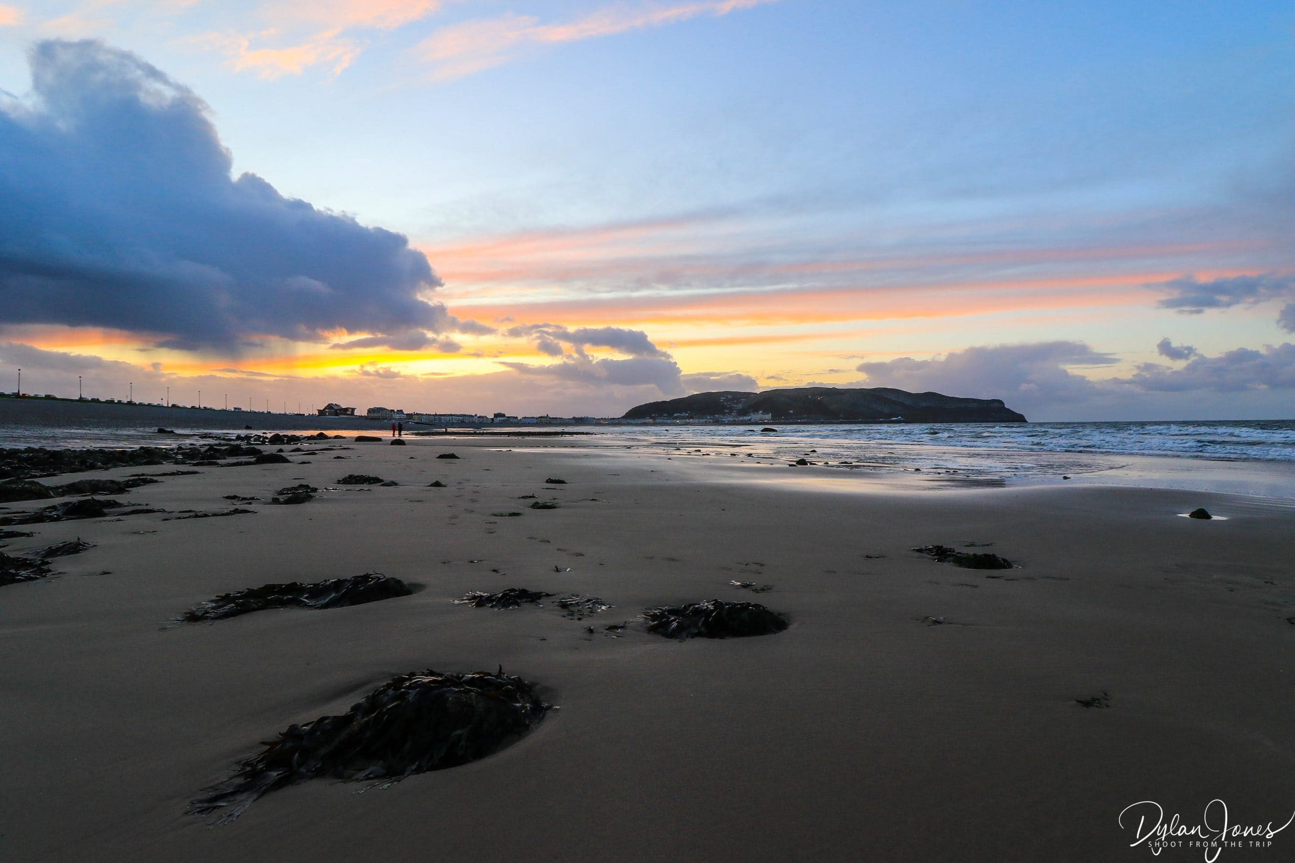 The Great Orme from the North Shore beach