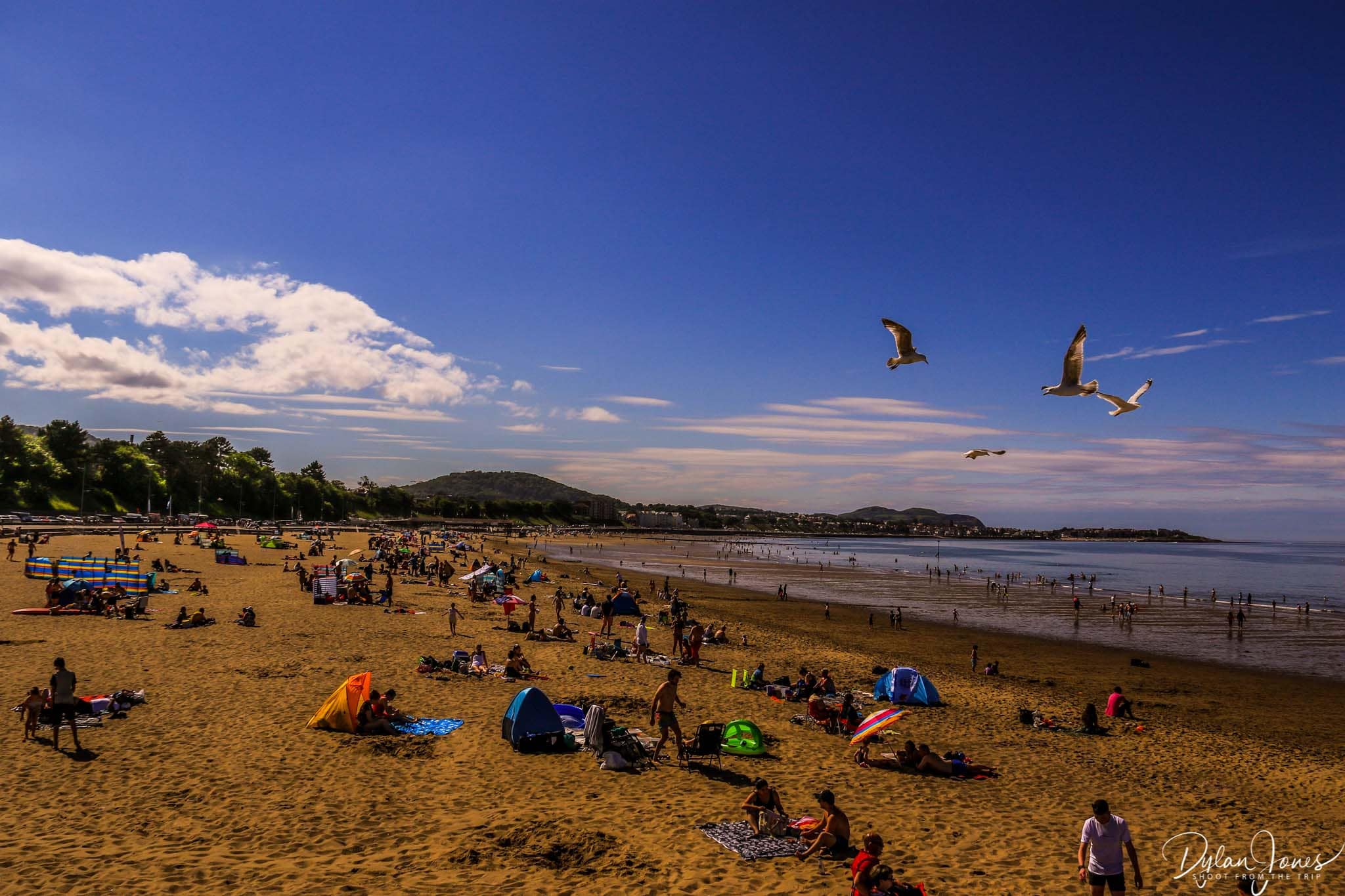 Porth Eirias Beach - one of the best things to do in Colwyn Bay