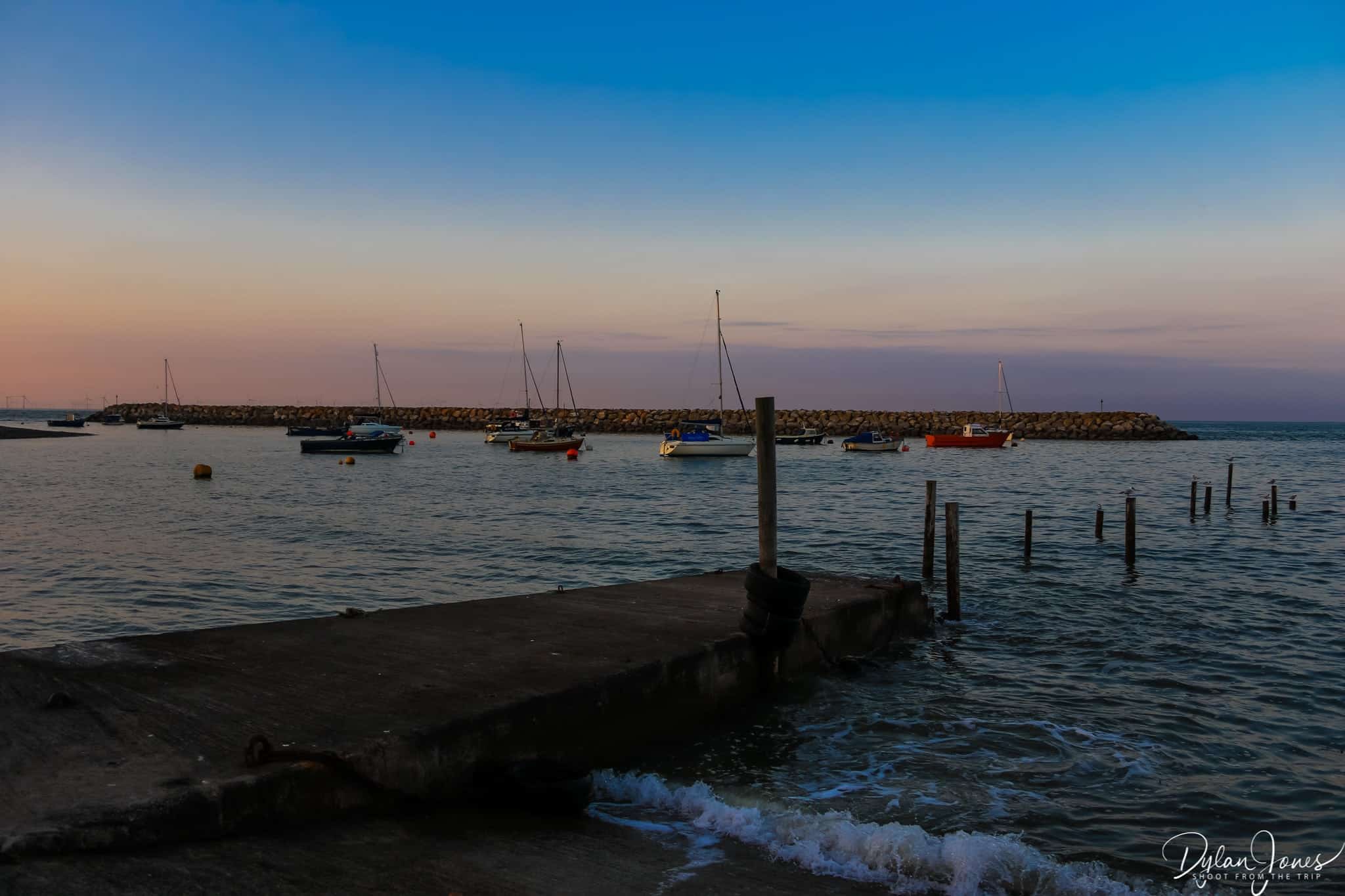 Harbour views in Rhos-on-Sea