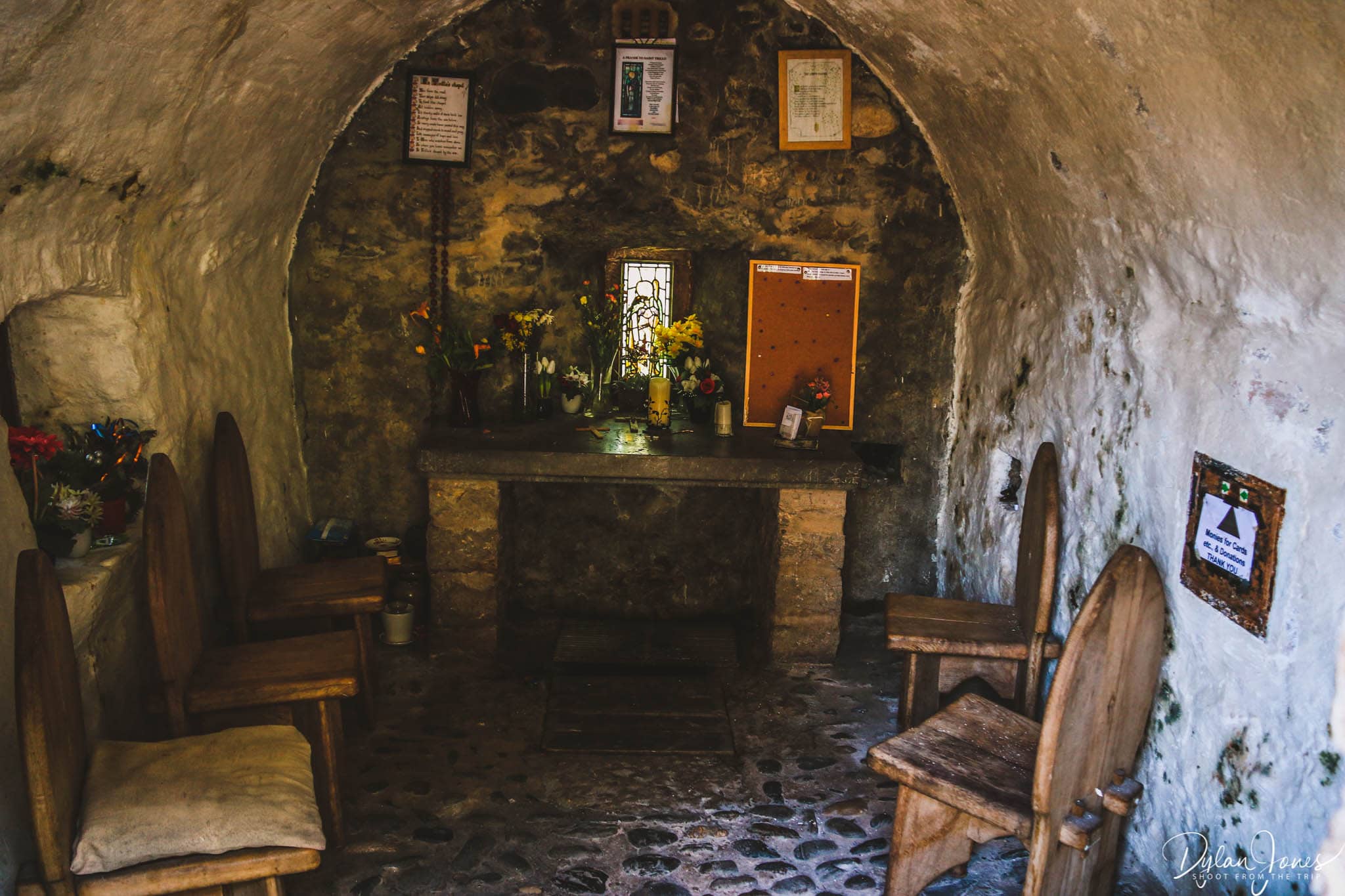 St. Trillo's Church Interior