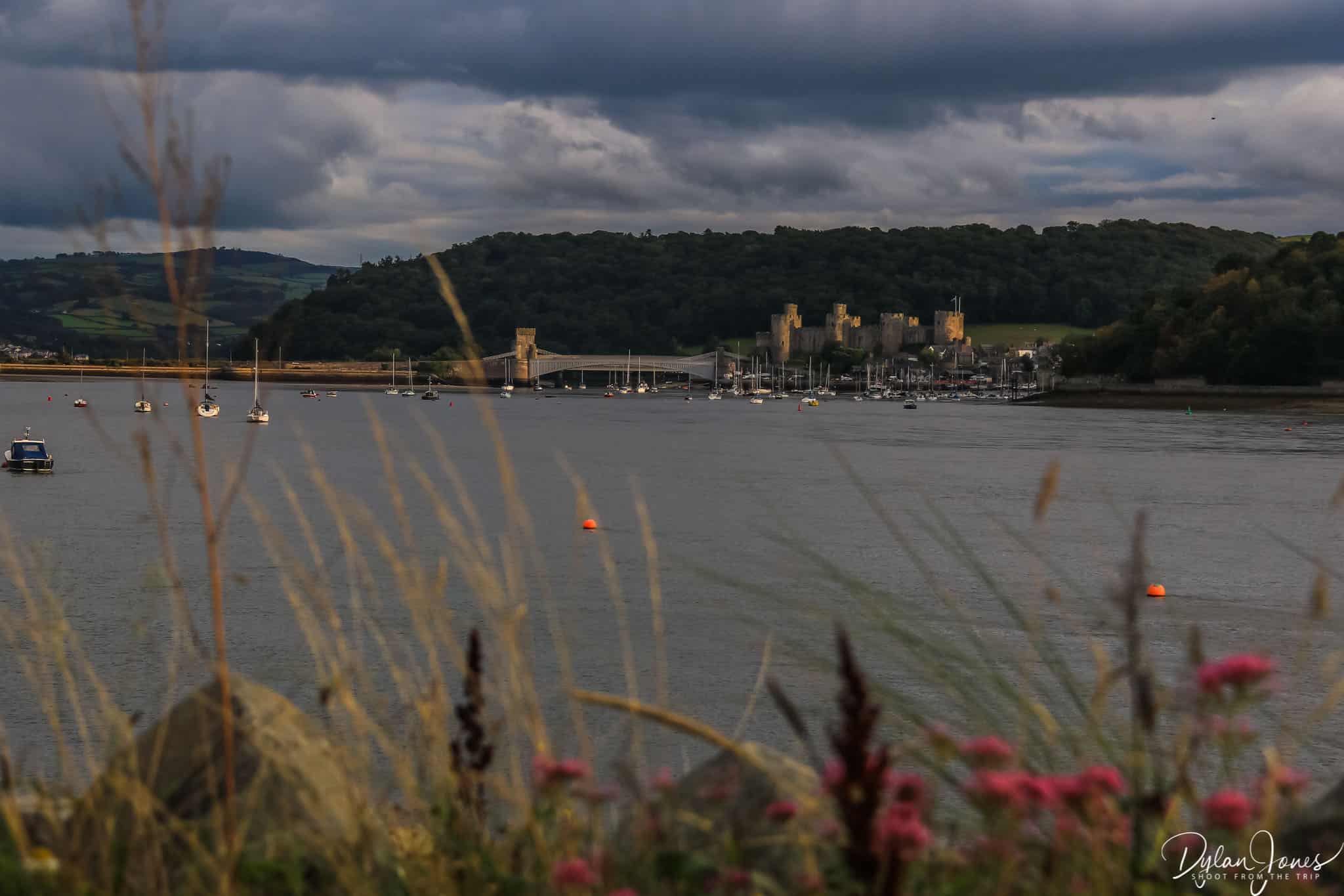 Views of Conwy from the Deganwy section of the Wales Coast Path