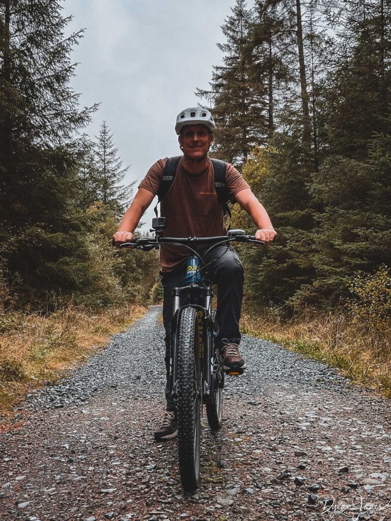 E-Bike hired from Snowdonia Bikes