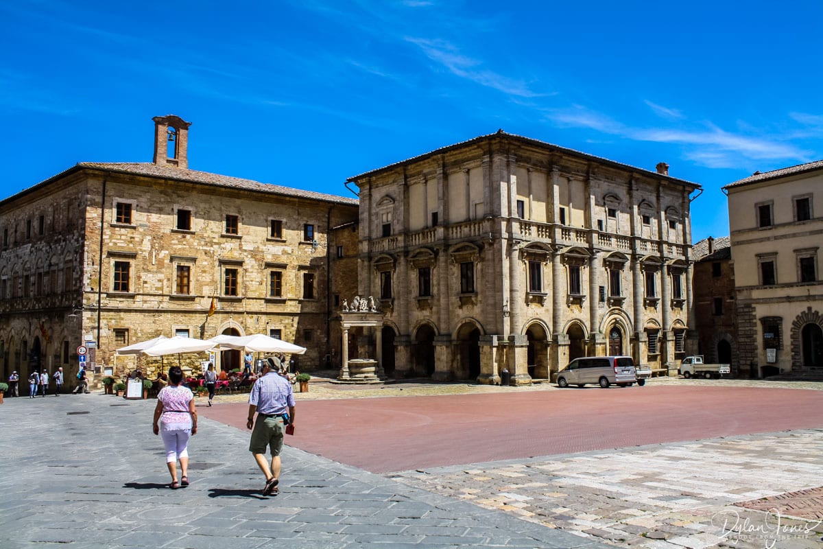 Piazza Grande of Montepulciano