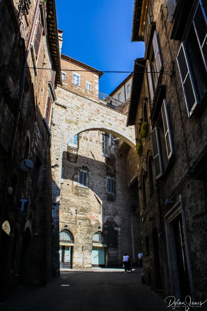 Archways and narrow streets