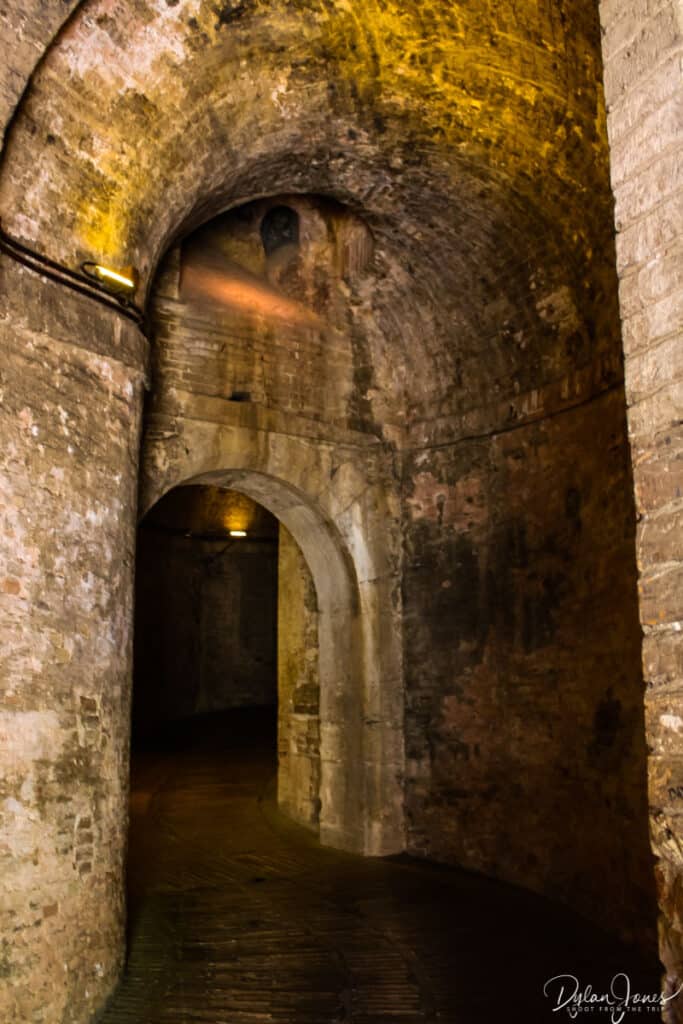Rocca Paolina tunnels