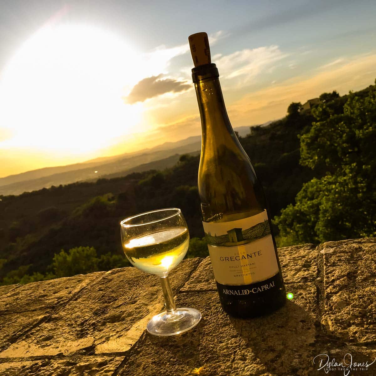 Wine on the terrace