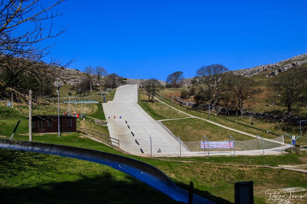 The Ski Slope at Llandudno Snowsports Centre, one of the more long standing North Wales activities to get the adrenalin pumping