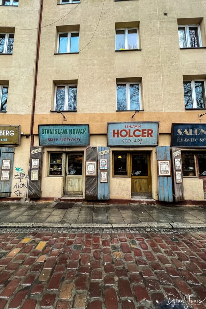 Street scene in Kazimierz