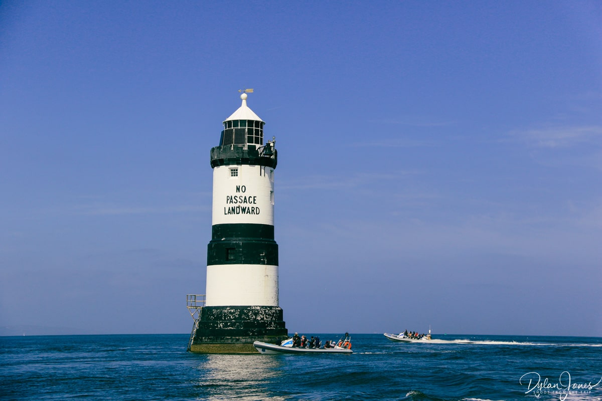 RibRide RIB's at Trwyn Du Lighthouse