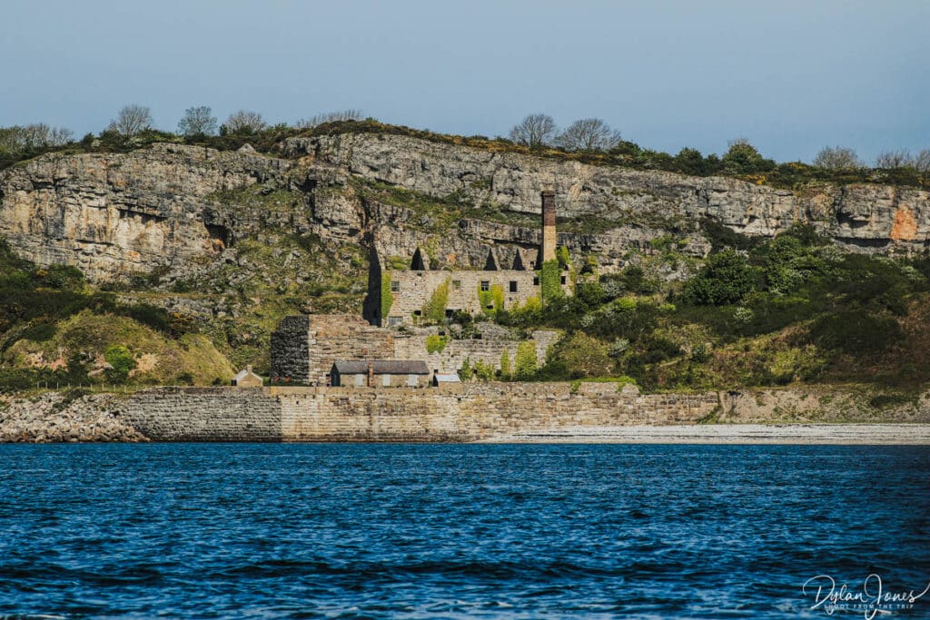 Unique views of Anglesey from the boat