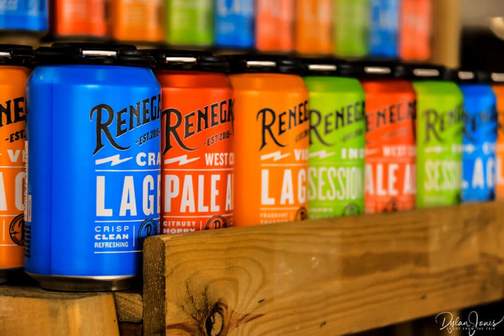 Renegade Brewery beer range