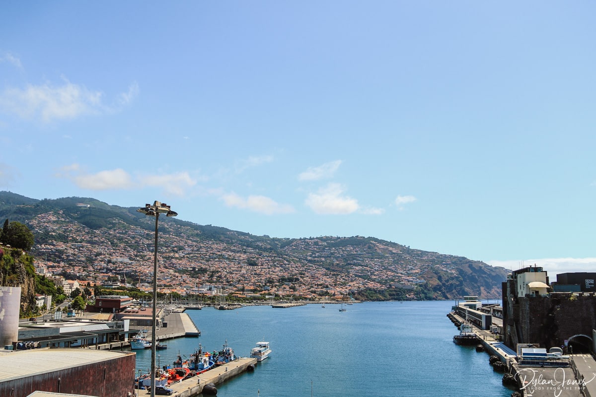 Funchal views from Forte São José