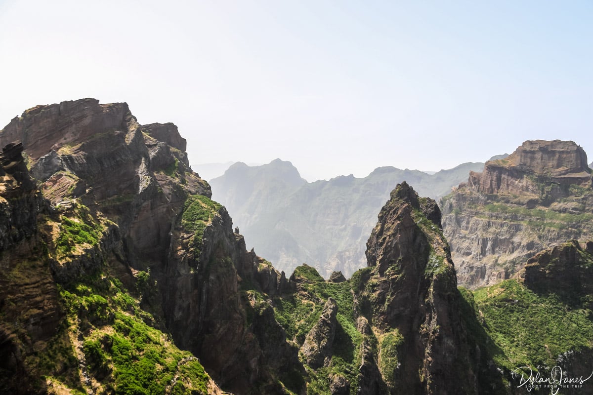 Dramatic landscape views on a Madeira tour