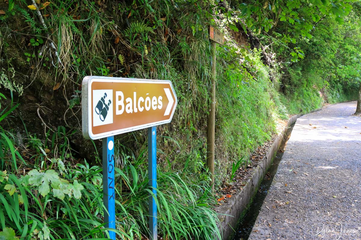 The Levada dos Balcões hike