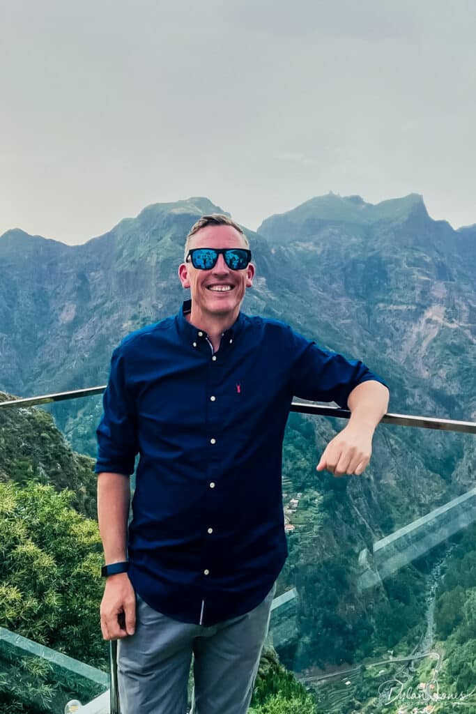 Balcony views from the Eira do Serrado hotel