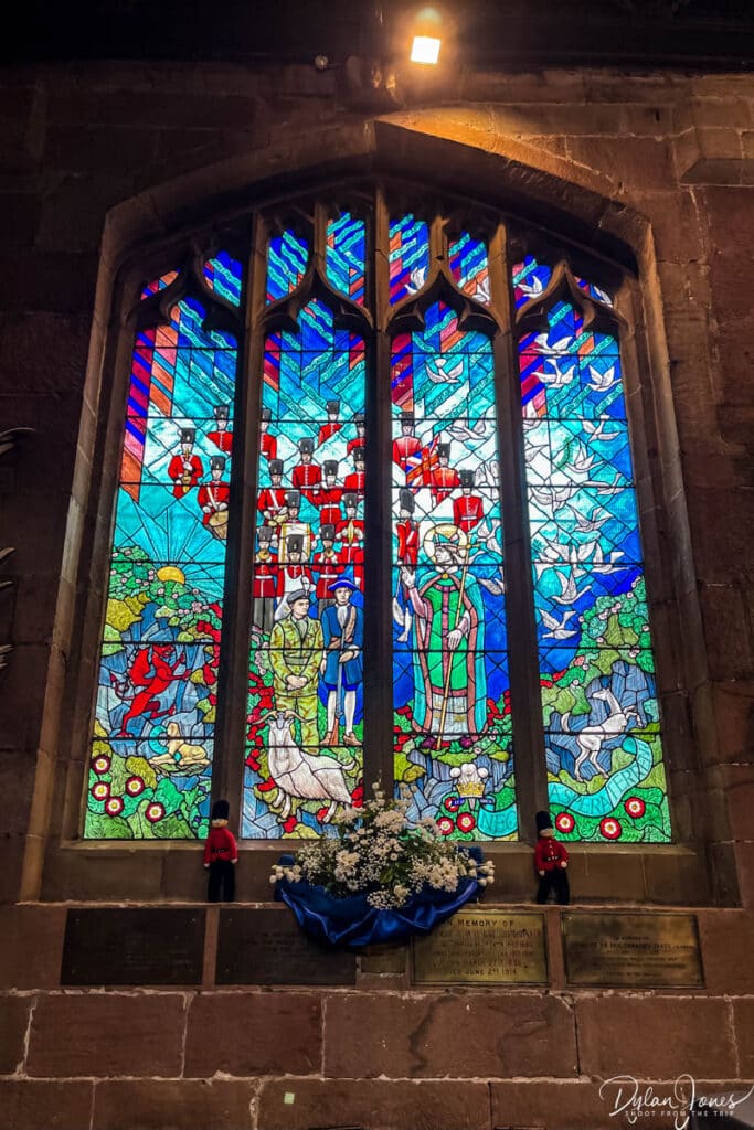 Royal Welch Fusiliers window