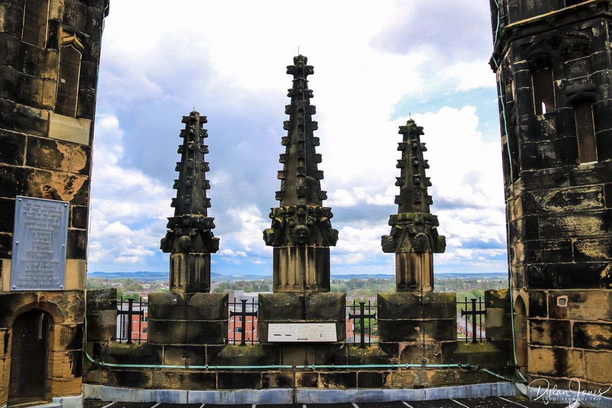 Tower views from St. Giles Church