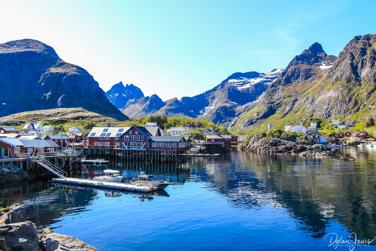 The stunning setting of Å