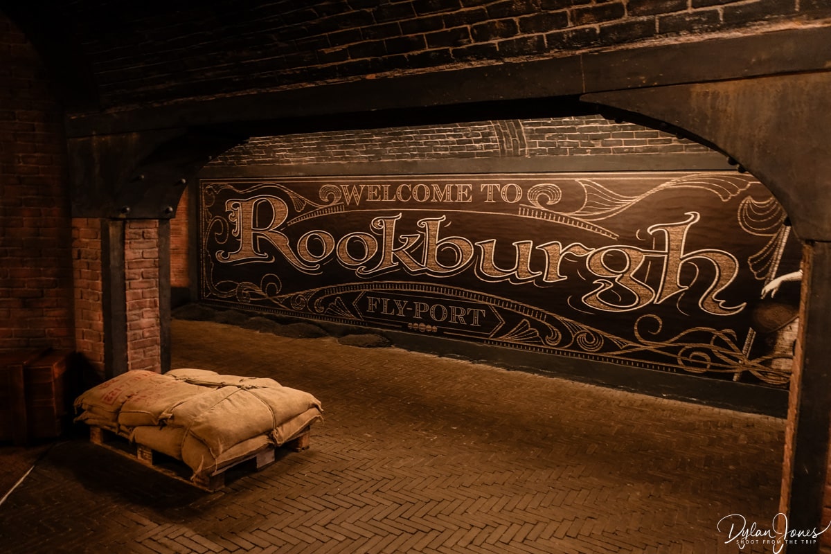 Entrance to Rookburgh at Phantasialand