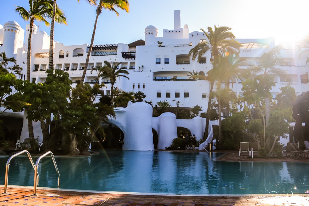 Poolside views