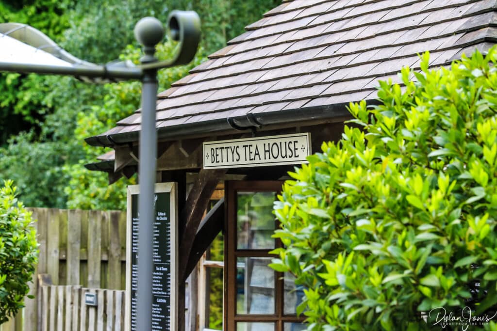 Betty's Tea House on a weekend break in Harrogate