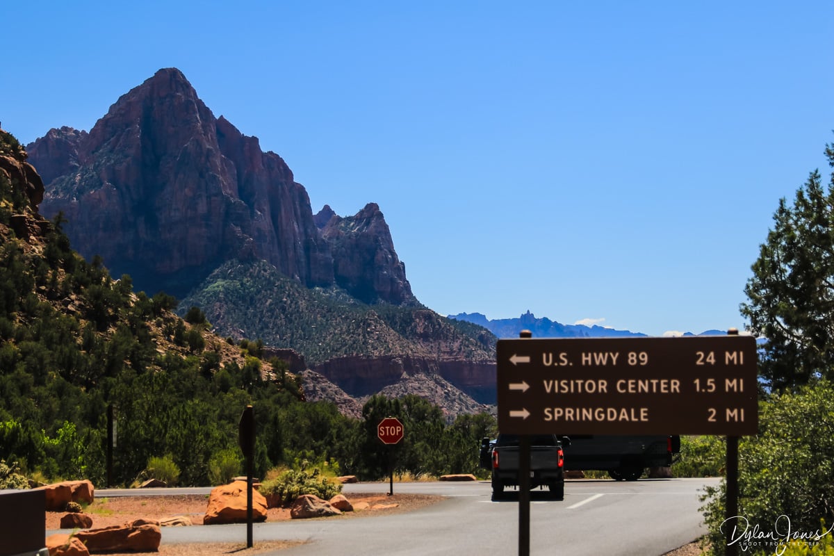 Stunning scenery at Zion National Park